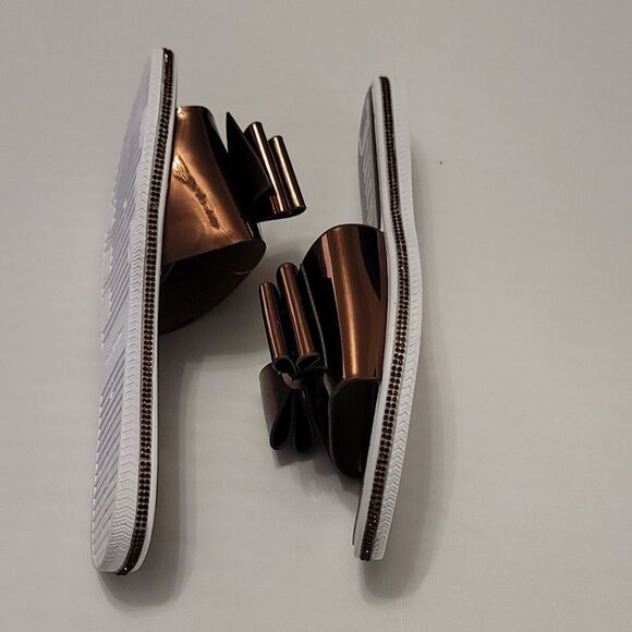 BRAND NEW JUICY COUTURE YAEL BOWNOT RHINESTONE SLIDER R3 - Picture 6 of 16